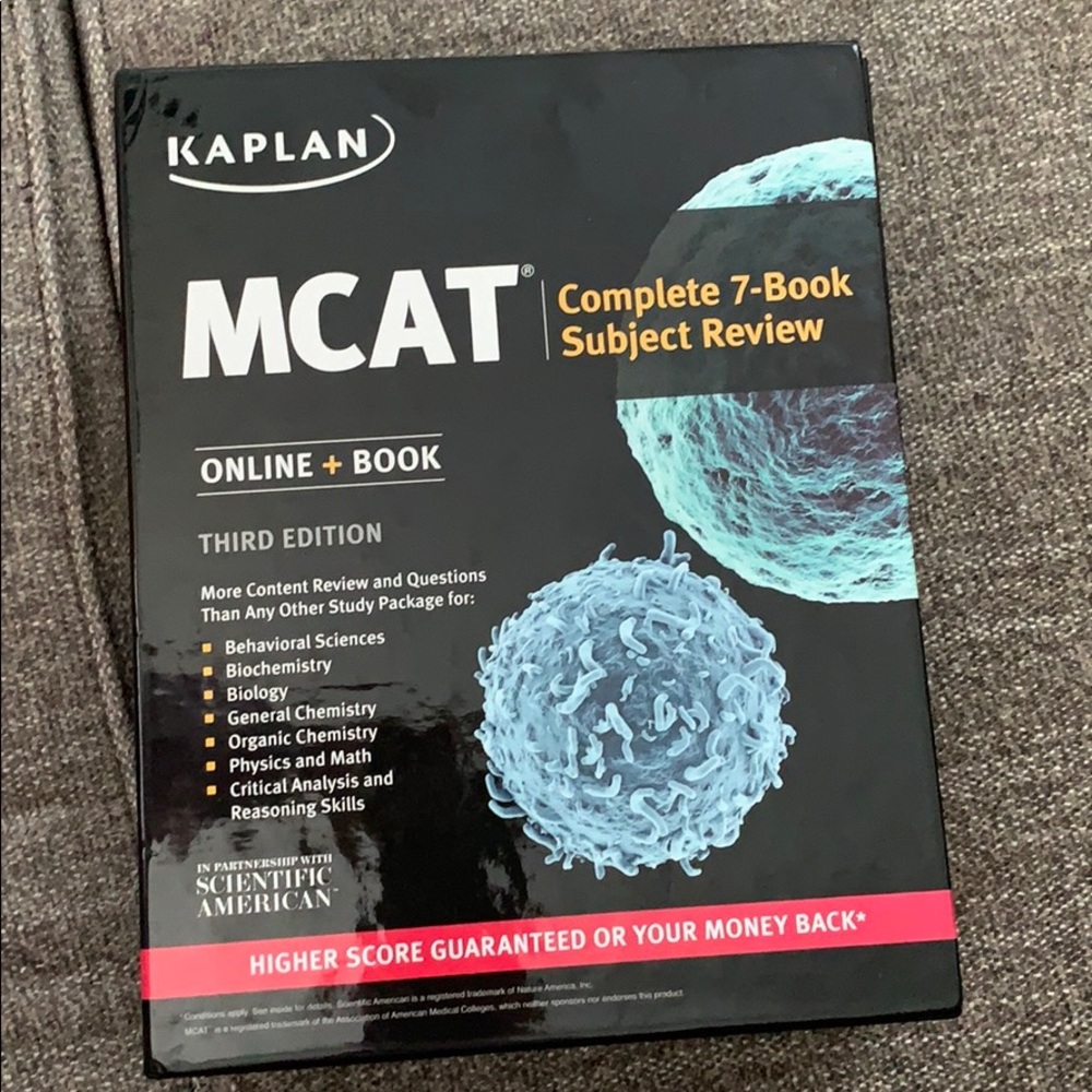 Kaplan MCAT 7- book subject review